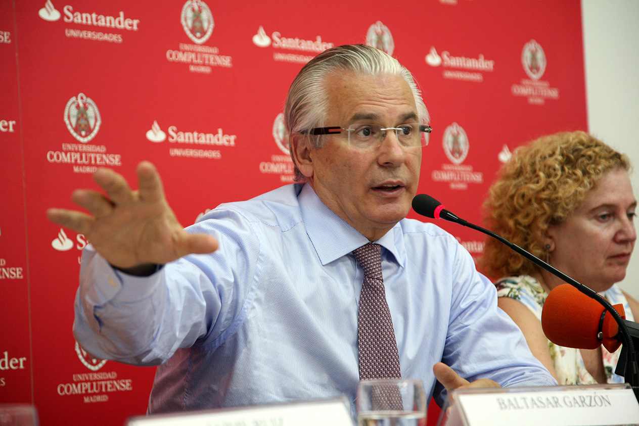 Baltasar Garzón: “No se entiende que la memoria histórica pueda levantar tantas ampollas”