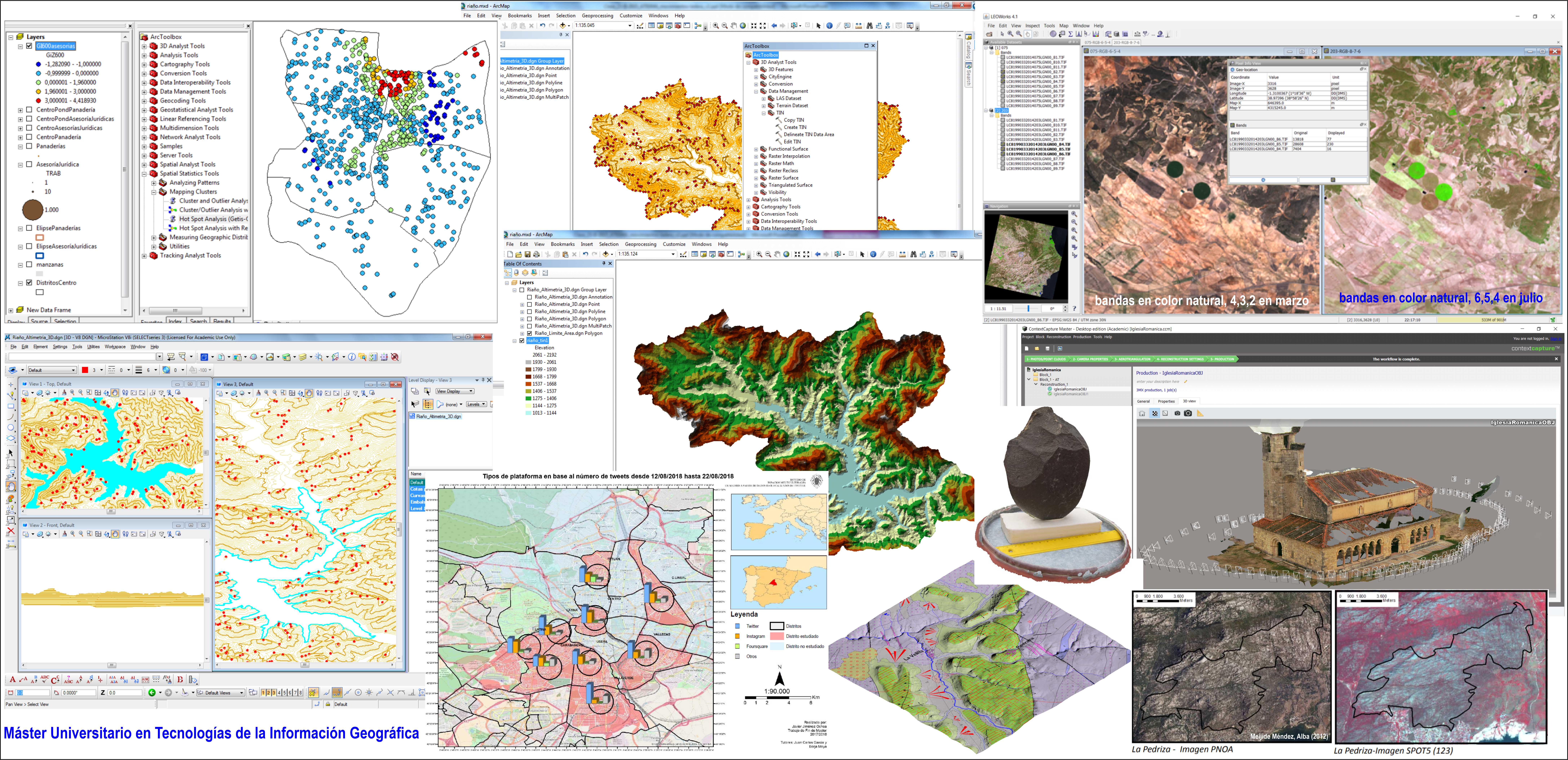 Máster Universitario en Tecnologías de la Información Geográfica