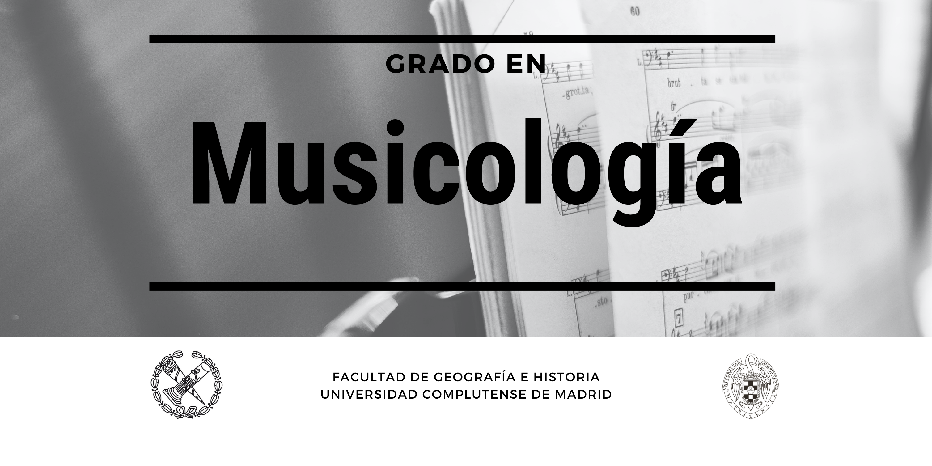Grado en Musicología