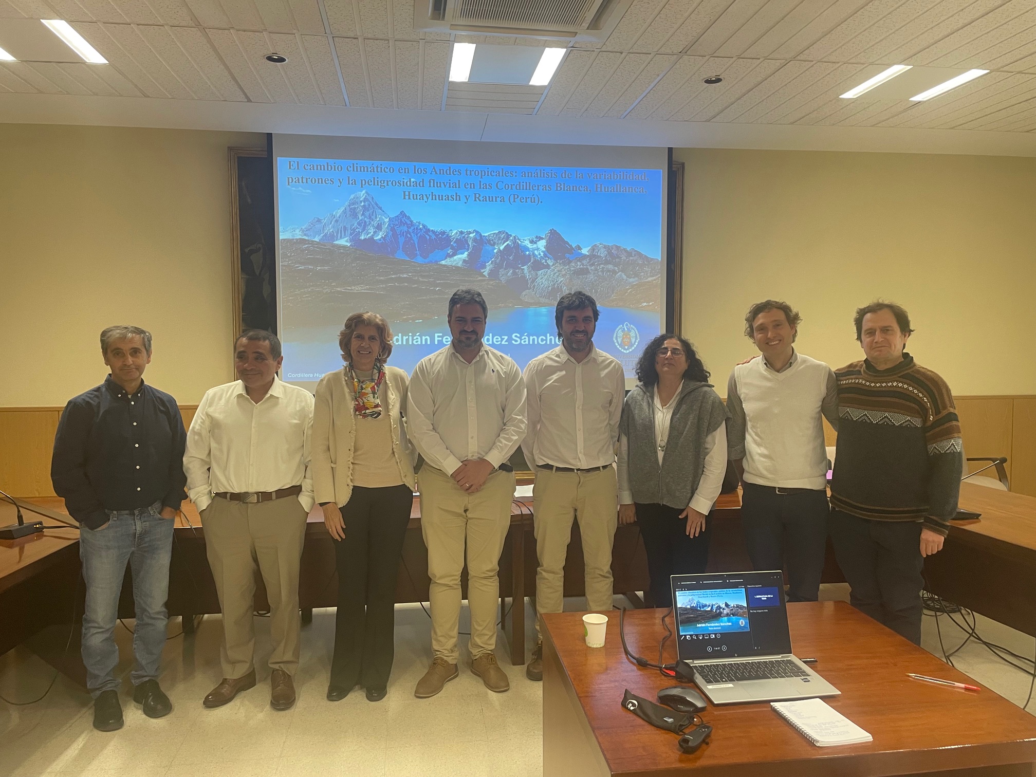 Defensa de la tesis doctoral de Adrián Fernández Sánchez