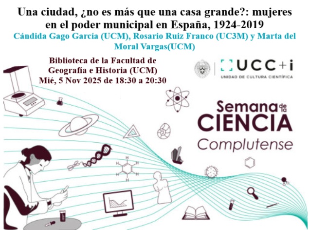 Panel de conferencias y debate en la XXV Semana de la Ciencia y la innovación, 2025