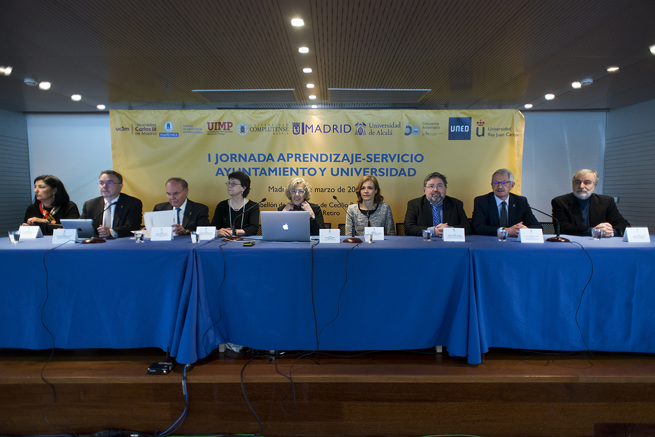 Participación en la I Jornada Aprendizaje-Servicio del Ayto. de Madrid