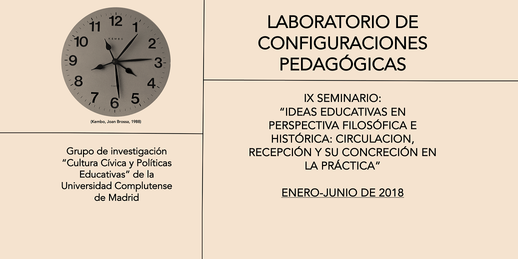 Seminario del Laboratorio de Configuraciones Pedagógicas