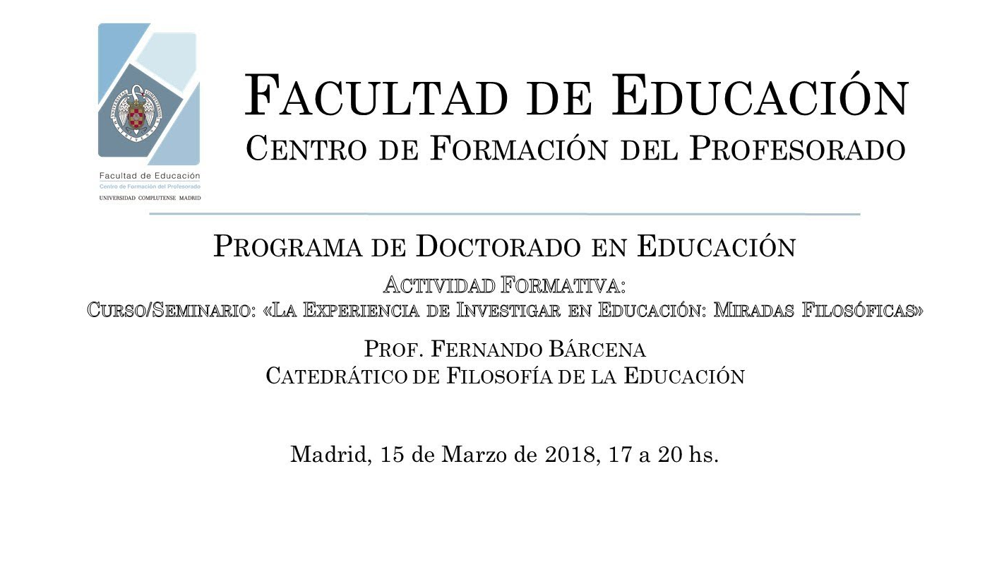 Talleres de Doctorado