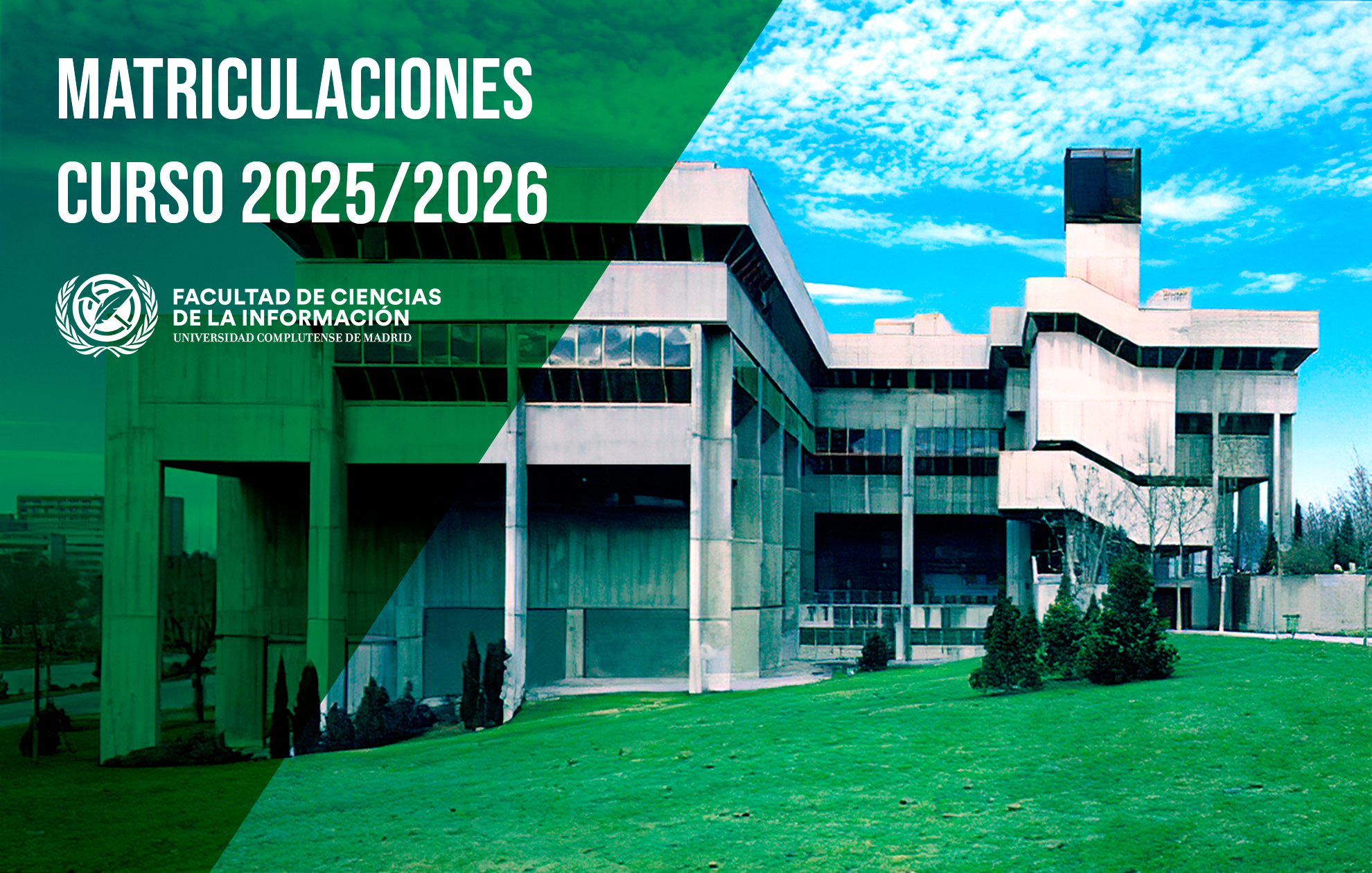 Matriculaciones 2025 2026