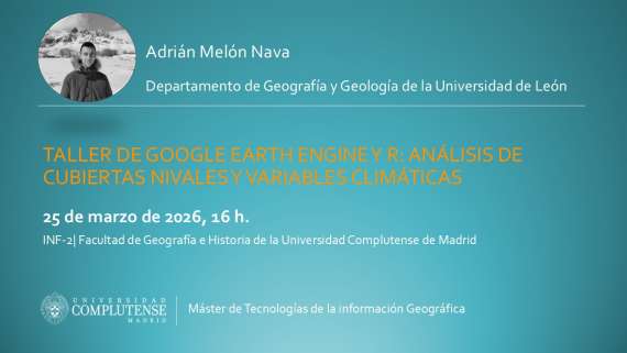 Taller de Google Earth Engine y R: Análisis de cubiertas nivales y variables climáticas