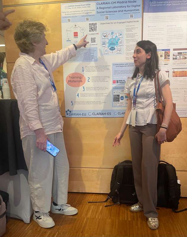 Participación del Nodo CLARIAH-CM en el DARIAH Annual Event 2026 (Roma, Italia) - 1