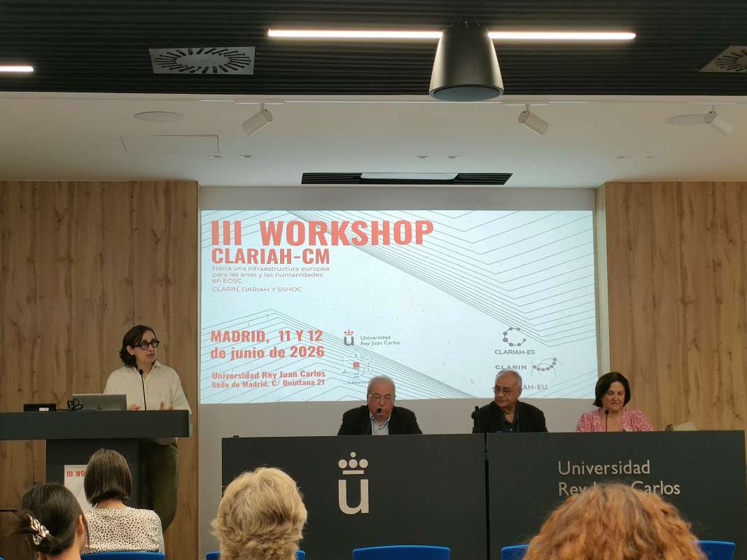 III Workshop CLARIAH-CM, 11 y 12 de junio 2026 - 5