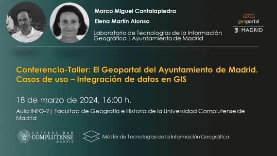 Taller - El Geoportal del Ayuntamiento de Madrid. Casos de uso – Integración de datos en ArcGIS Pro