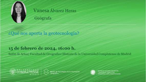 Seminario: ¿Qué nos aporta la geotecnología?