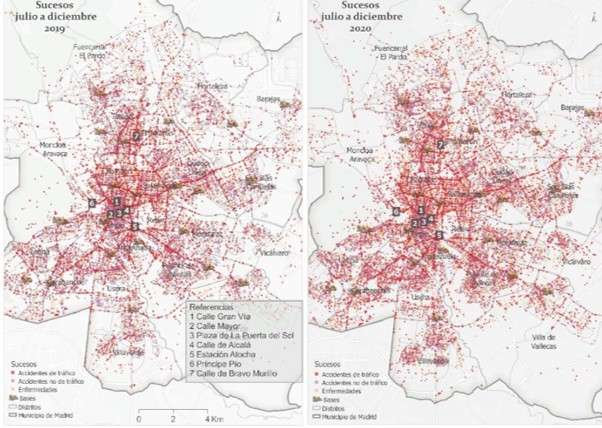 Nuevo artículo: El sistema médico de emergencias de Madrid a prueba: análisis del rendimiento espaciotemporal del SAMUR-PC en los primeros meses de la nueva normalidad postCOVID-19