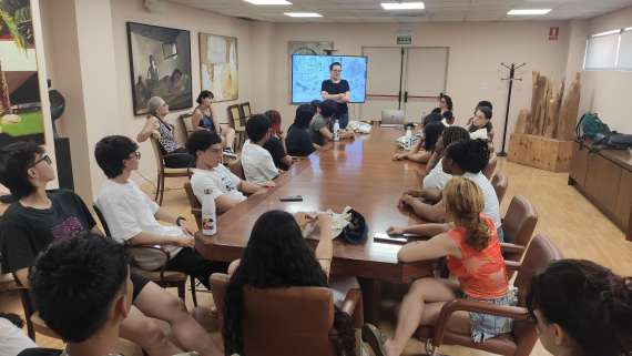 2 julio 2025 | Presentamos la Oficina Técnica Neutral City-Uni Lab a los participantes del Campamento Lamarr de Vocaciones organizado en la UCM