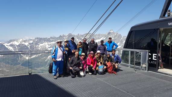 Participación del GFAM al 5th European Conference on Permafrost. Chamonix, Mont Blanc, 2018