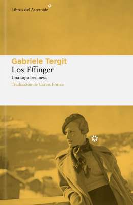 Carlos Fortea, profesor del Máster en Traducción Literaria, galardonado con el Premio Nacional  2023 a la mejor traducción por «Los Effinger: una saga berlinesa» de Gabriele Tergit
