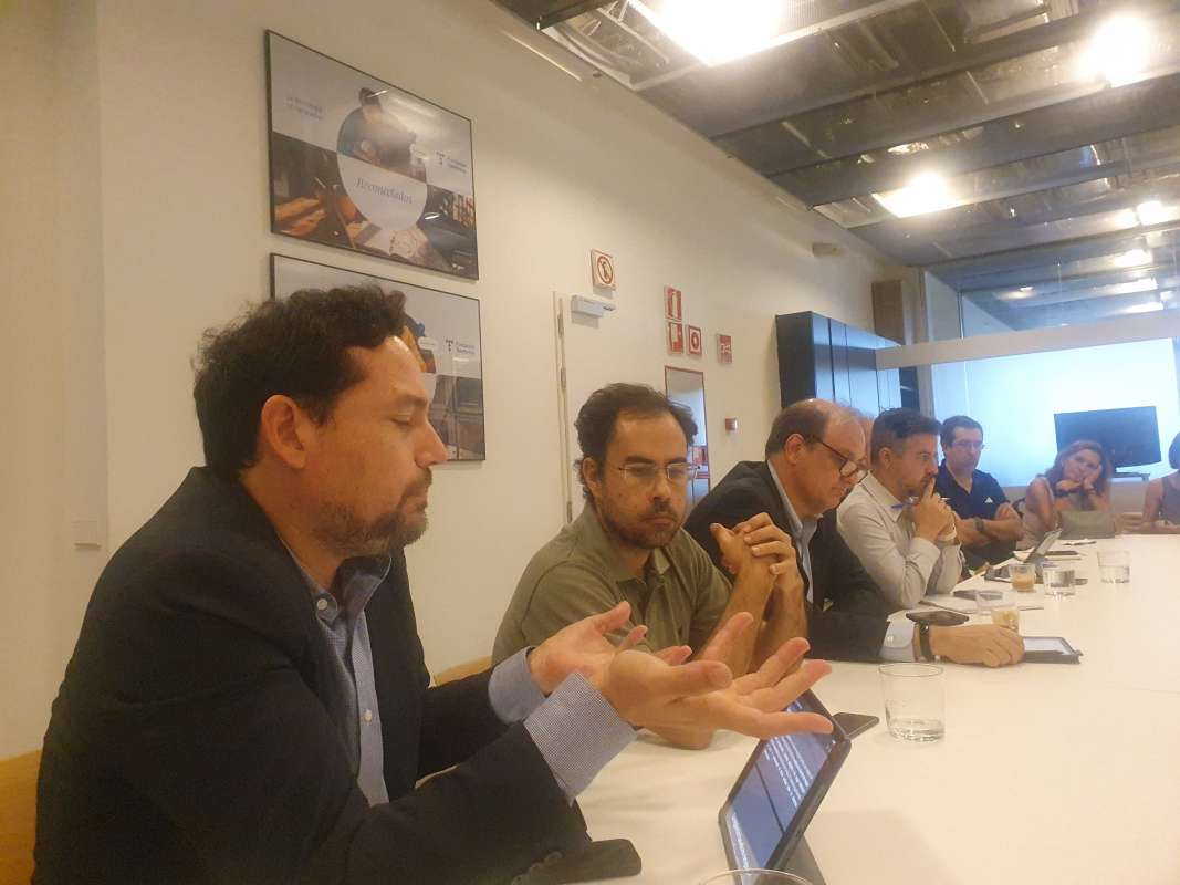 Reunión del Grupo en la sede de Telefónica - 1