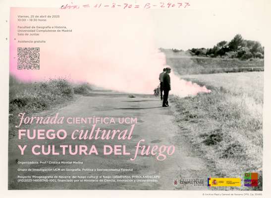 25/04/2025. El GREPAC participa en la Jornada Científica UCM "Fuego cultural y cultura del fuego"
