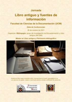 Jornada "Libro antiguo y fuentes de información"