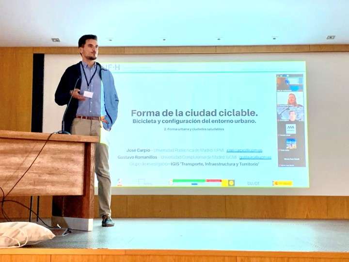 Jose Carpio Pinedo y Gustavo Romanillos participan en el ISUF-H International Seminar on Urban Form-Hispanic