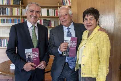 Josep Borrell presenta en el ICEI su último libro, 'The year that war returned to Europe'