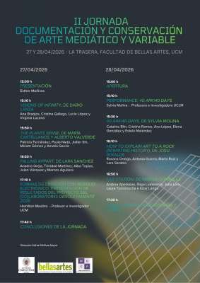 II Jornadas de documentación y conservación de arte mediático y variable