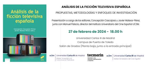 Presentación del libro "Análisis de la ficción televisiva española"
