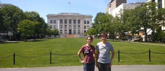 Dos becarios UCM Harvard de Inmunología en Boston