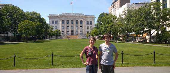 Dos becarios UCM Harvard de Inmunología en Boston