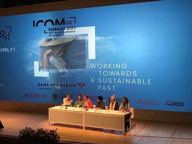 18/09/2023 Participación en ICOM-CC (International Council of Museums- Committee for Conservation) - 2