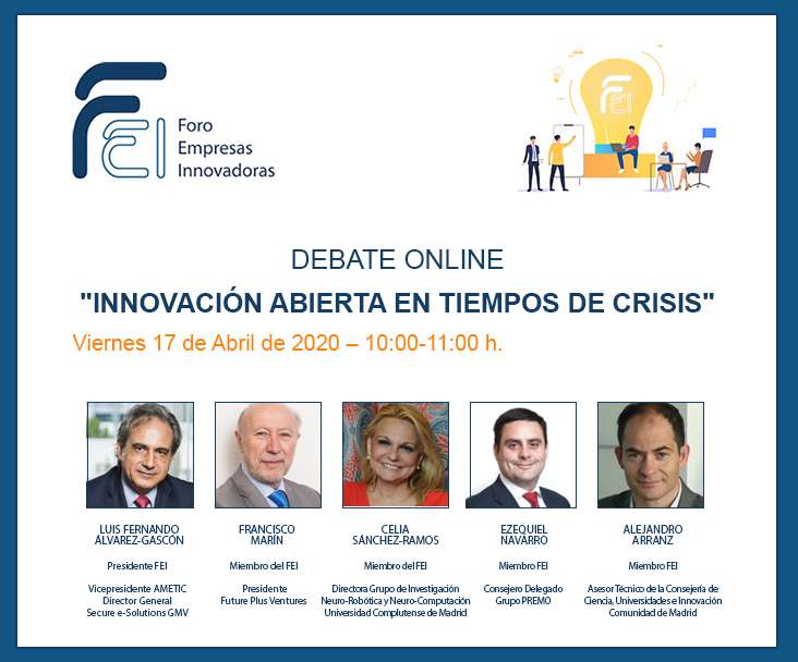 Debate online: "Innovación abierta en tiempos de crisis"