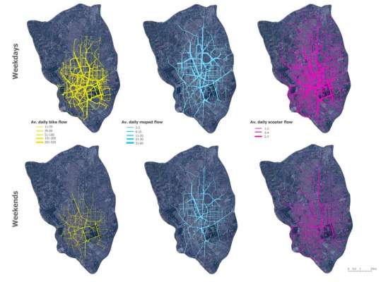Nuevo artículo: On the path to develop a micromobility journey planner for Madrid: A tool to estimate, visualize, and analyze cycling and other shared mobility services’ flow