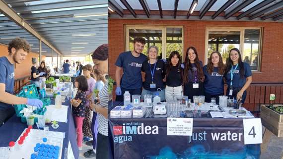 Investigadoras de IMDEA Agua de la red CARESOIL-CM participaron en la XVI Noche Europea de los Investigadores