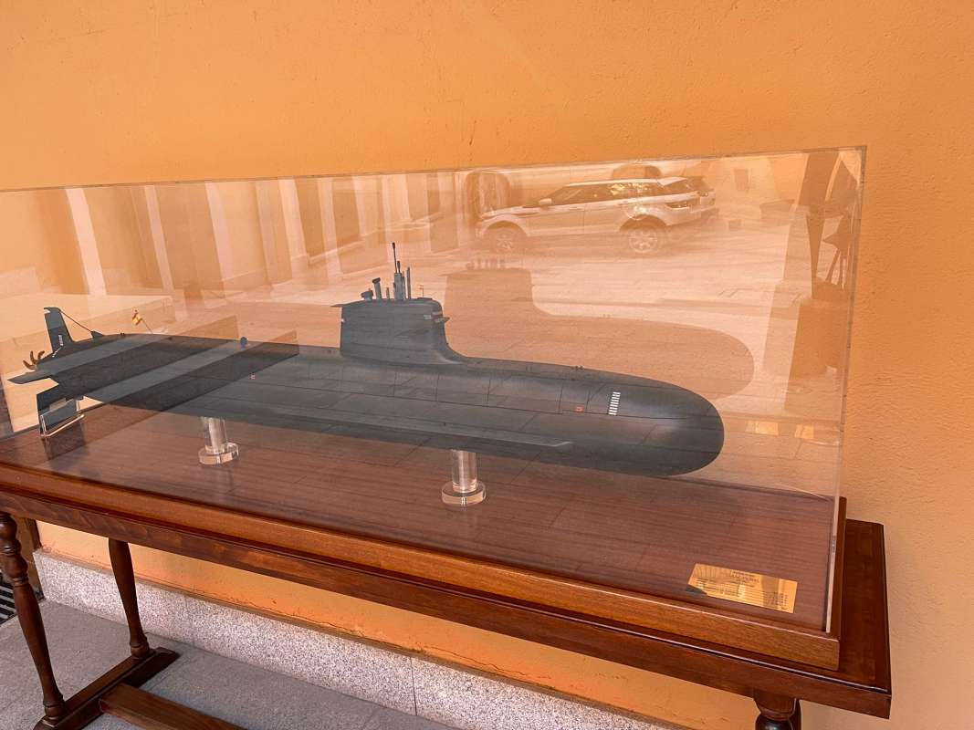 Isac Peral's submarine. RAI. - 2