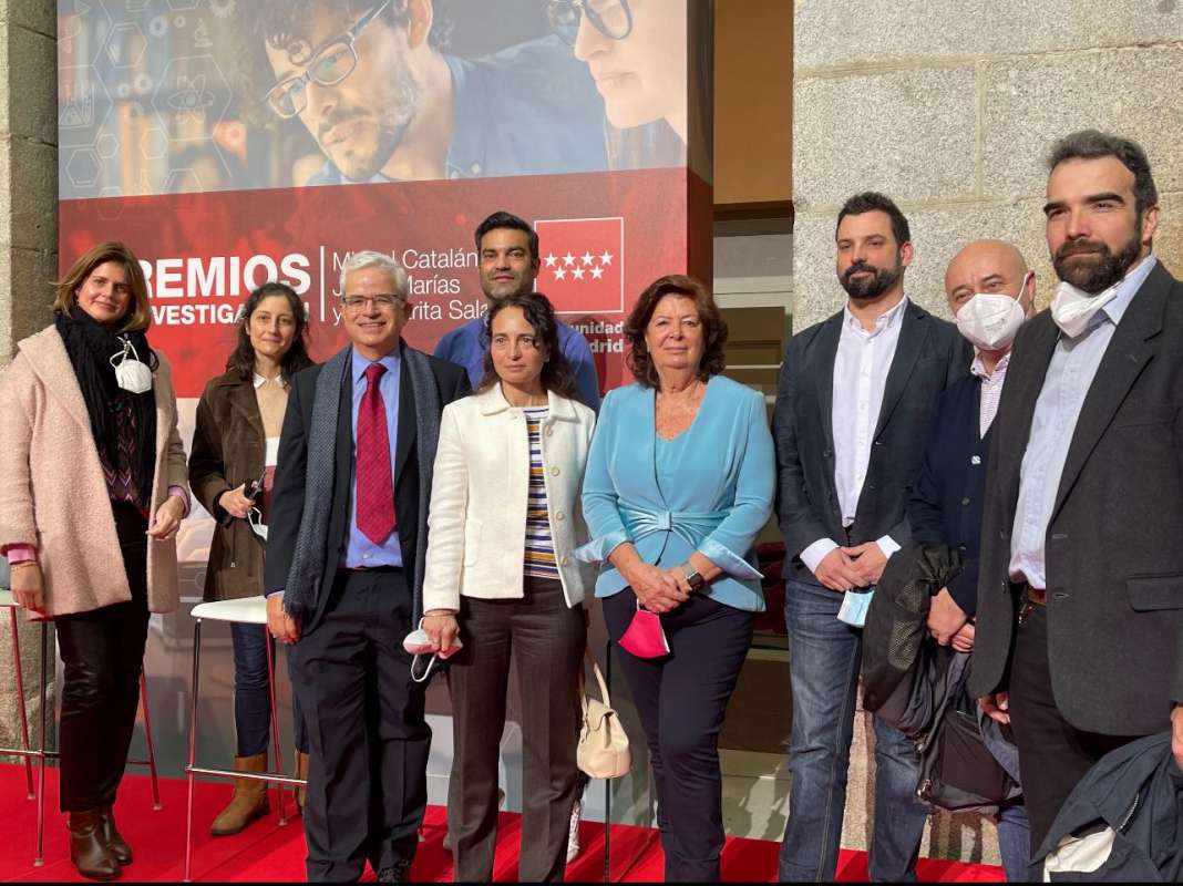 Presentation of the Margarita Salas Award to Dr. Vallet. Community of Madrid. - 20
