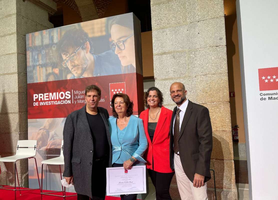 Presentation of the Margarita Salas Award to Dr. Vallet. Community of Madrid. - 22