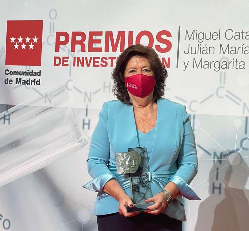 Presentation of the Margarita Salas Award to Dr. Vallet. Community of Madrid. - 1