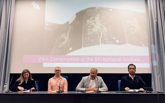 Jornada Filmotecas Europeas, con Kieron Webb y Arianna Turci