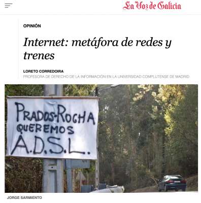 Internet: metáfora de redes y trenes