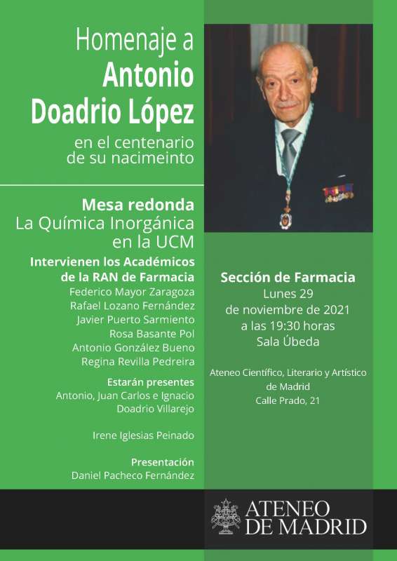 Homenaje a Antonio Doadrio López - 1