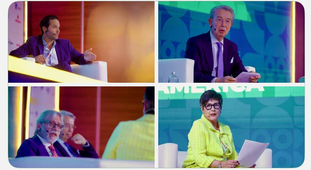 De México al mundo: conversatorio con Luis Amodio (OHLA), Fernando Lerdo (Bimbo) y Sergio Contreras (COMCE). IX Congreso de CEAPI, México - 1