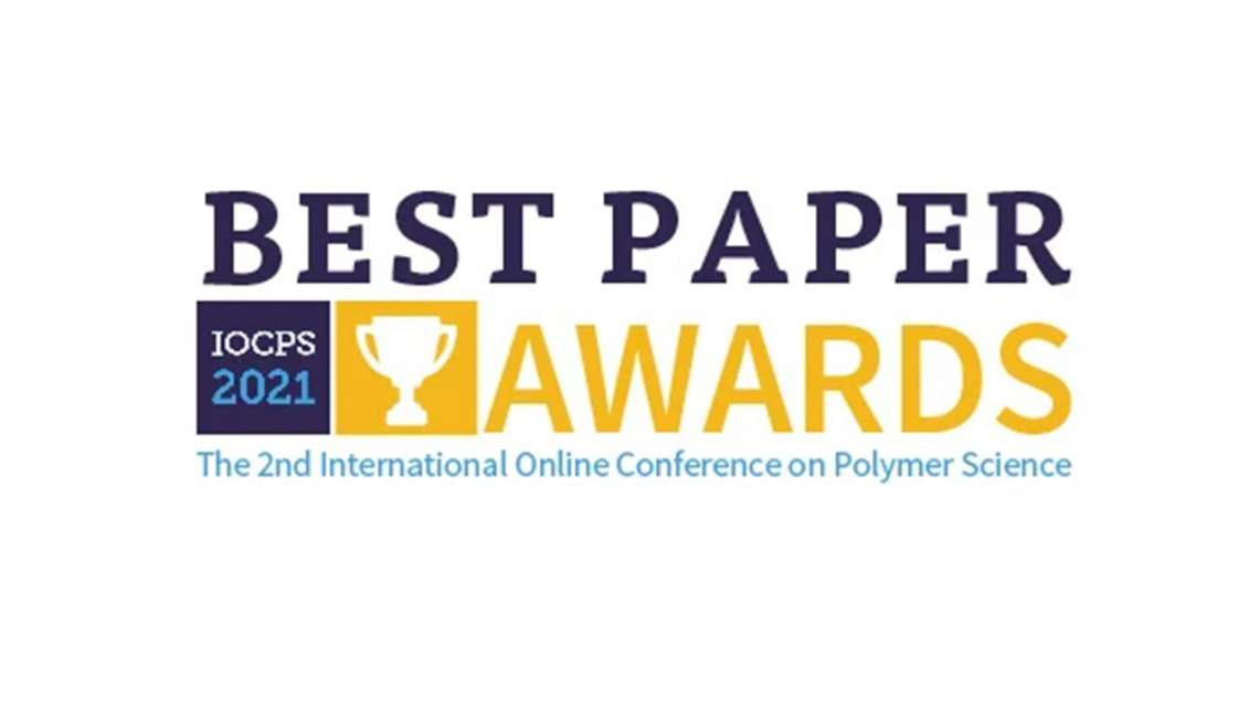 Irene Abelenda-Núñez obtain the Best Paper Award from The 2nd International Online Conference on Polymer Science—Polymers and Nanotechnology for Industry 4.0 - 1