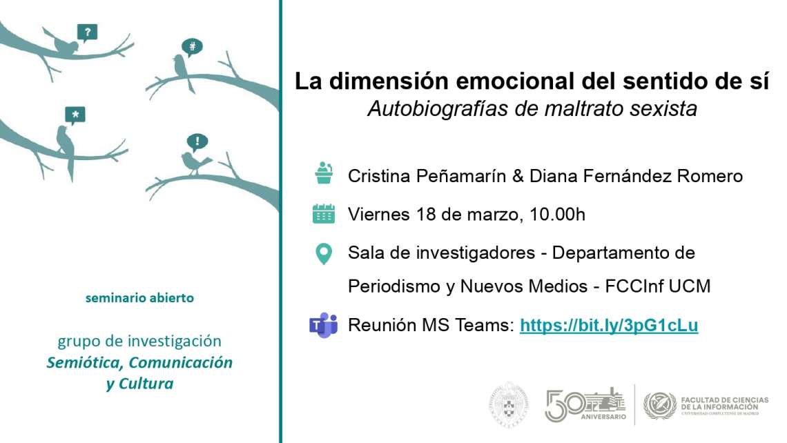 Seminario «La dimensión emocional del sentido de sí» - 1