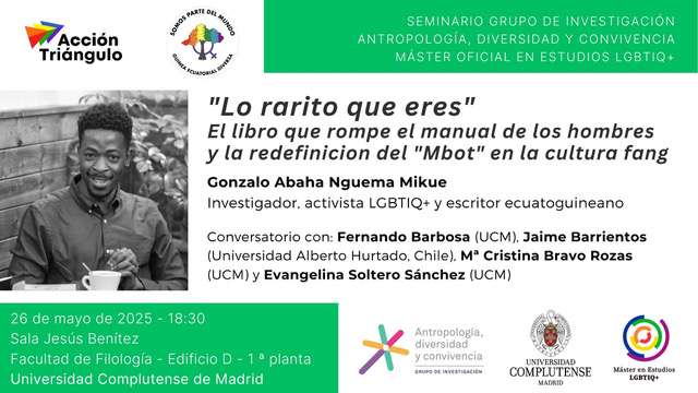 Lo rarito que eres. Conversatorio con Gonzalo Abaha