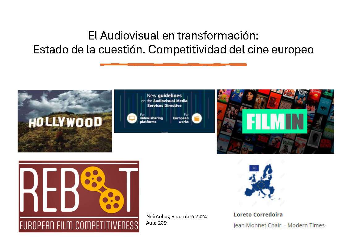 Máster Universitario en Patrimonio Audiovisual. Historia, Recuperación ...