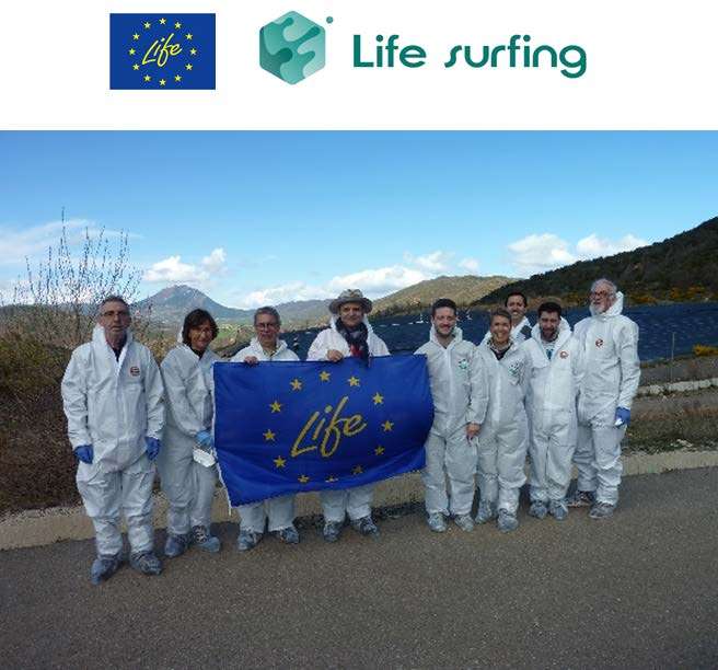 El Grupo de investigación INPROQUIMA de la UCM participa como socio en el Proyecto europeo LIFE SURFING liderado por el Gobierno de Aragón