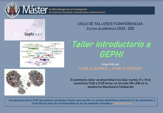 Taller introductorio a GEPHI