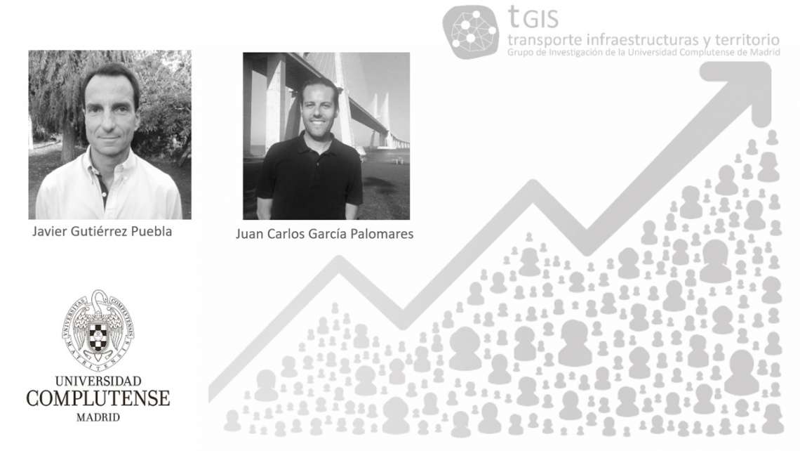 Javier Gutiérrez y Juan Carlos García Palomares de tGIS, en el top 2% de los científicos mundiales más citados durante el 2019 - 1