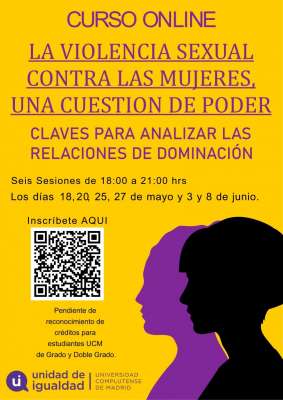 Curso: La violencia sexual contra las mujeres, una cuestión de poder.