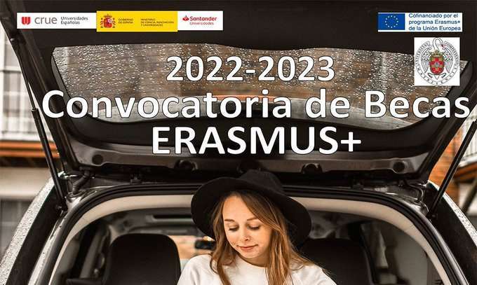 Publicados los listados de estudiantes propuestos como beneficiarios de becas Santander de la Convocatoria Erasmus de Estudios con países del Programa (UE y asimilados) 2022/23.