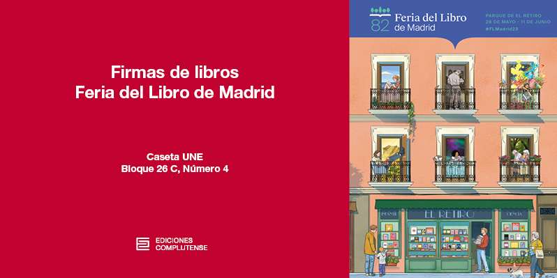 Fechas y horarios de las firmas de nuestros libros en la Feria del Libro de Madrid