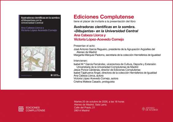 Presentación Ilustradoras científicas en la sombra «Dibujantas» en la Universidad Central